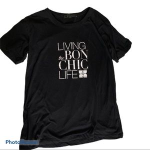 BCBG Maxazria Short Sleeve Tee Shirt Size S